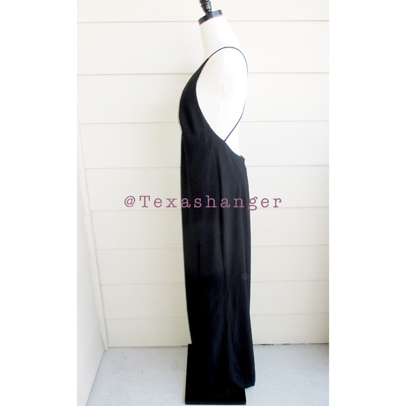 NWT Nicholas the Label Kasha Elletra Crepe Maxi Dress Size 6 Black - Picture 6 of 11